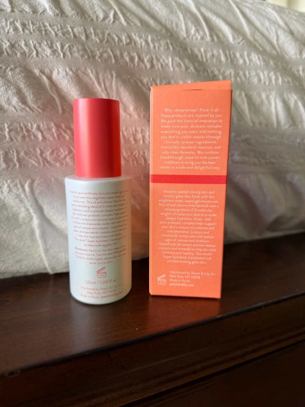 Peach & Lily Glass Skin Water-Gel Moisturizer — Coral Pink - Picture 2 of 2